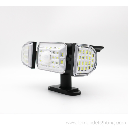 164 LED Security Lamparas Solar Sensor Wall Light